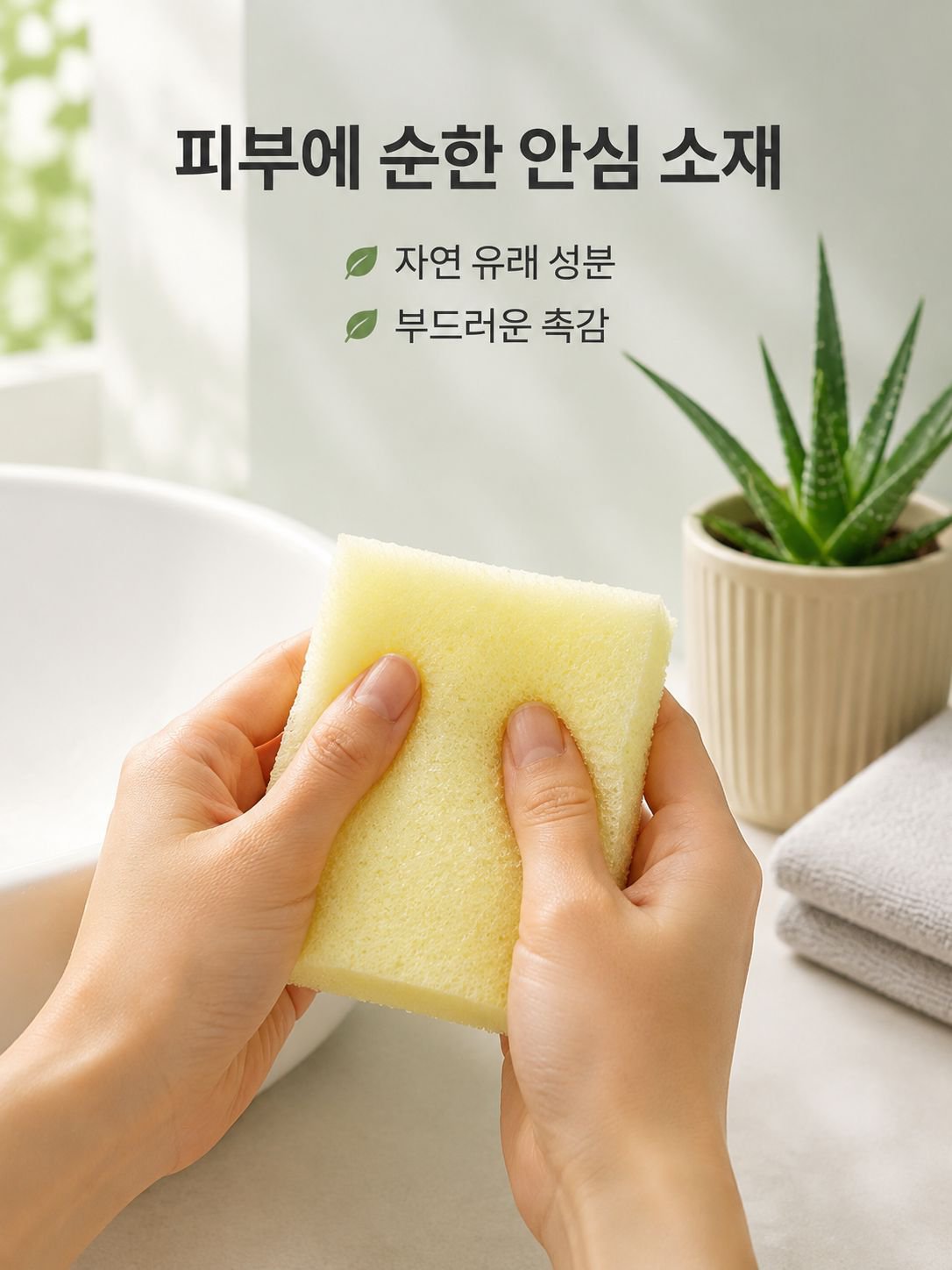 레몬산 강력 오염 제거 클리닝 스펀지