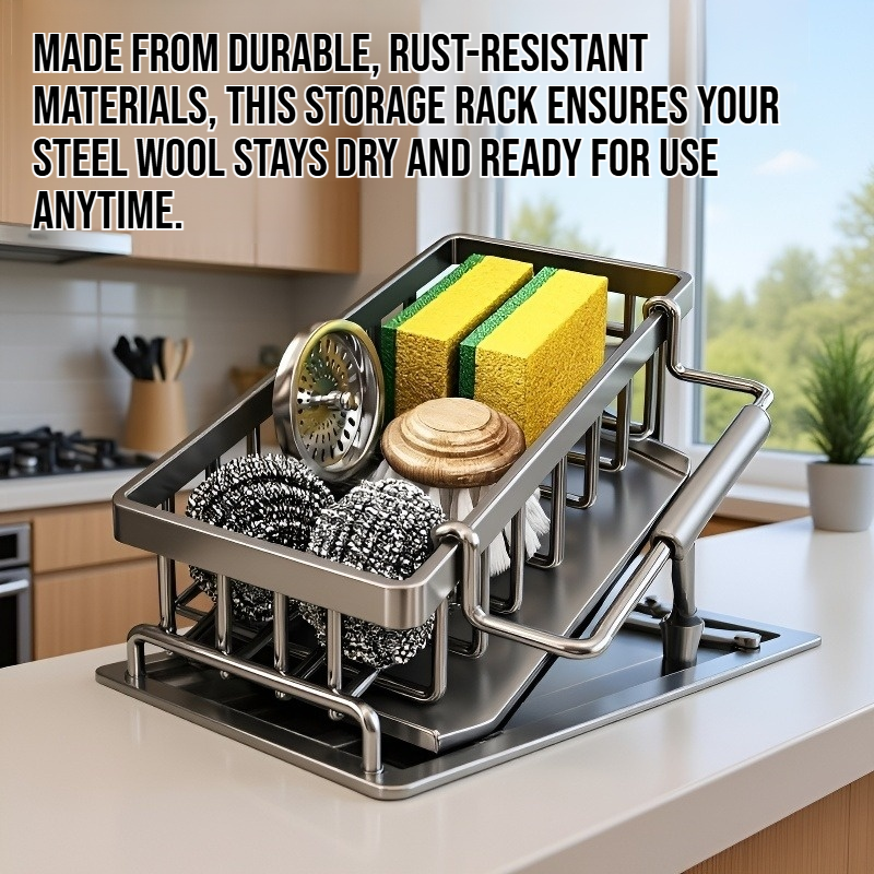 Steel Wool Storage Rack Magic Tool