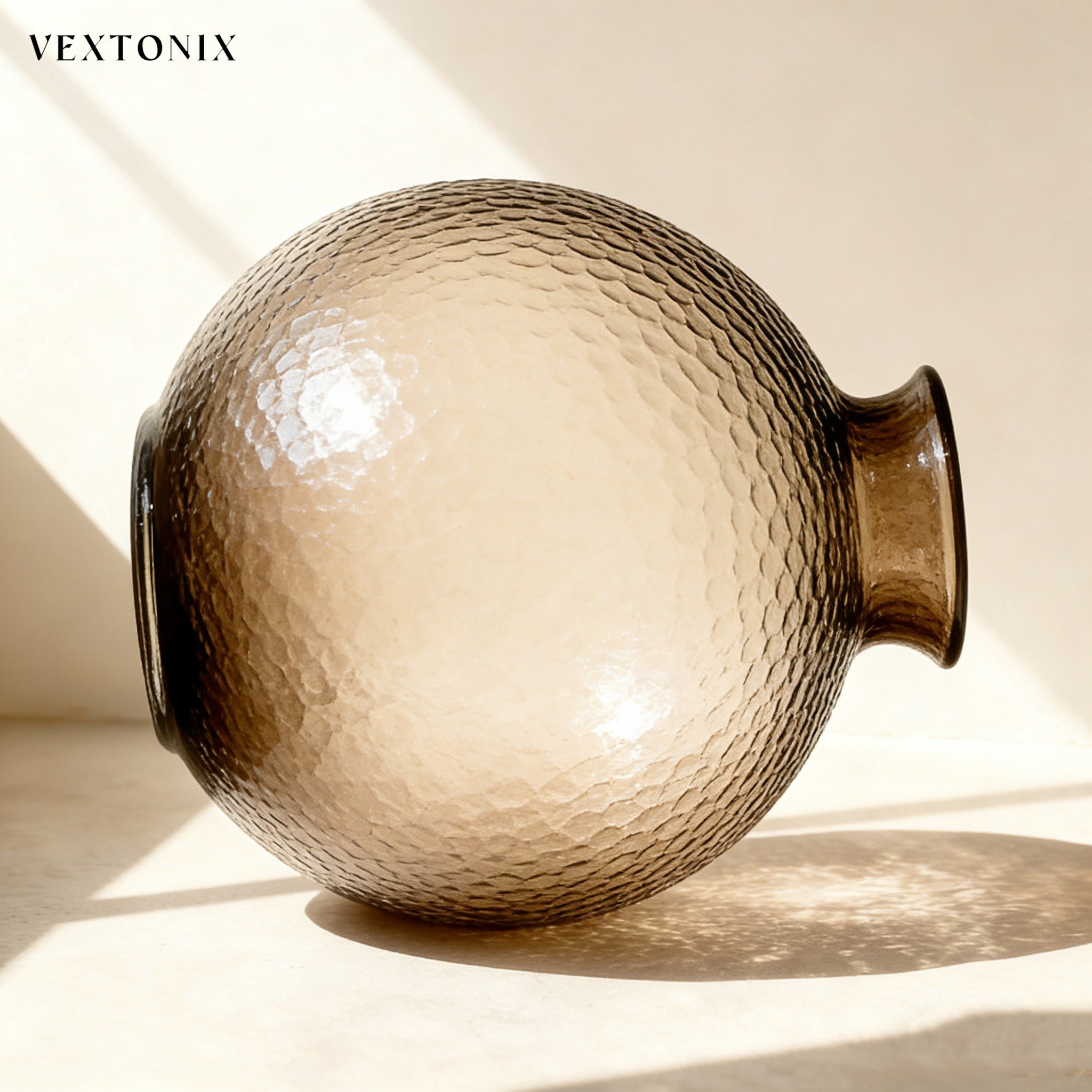 ขวดแก้วตกแต่งฟองอากาศสไตล์โมเดิร์น