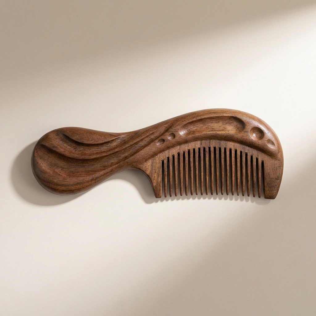 Solid wood combs (2 pieces)