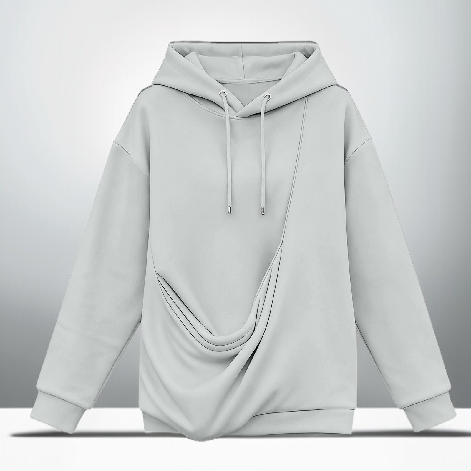 트렌디한 캐주얼룩 여성 스웨트셔츠 스타일링