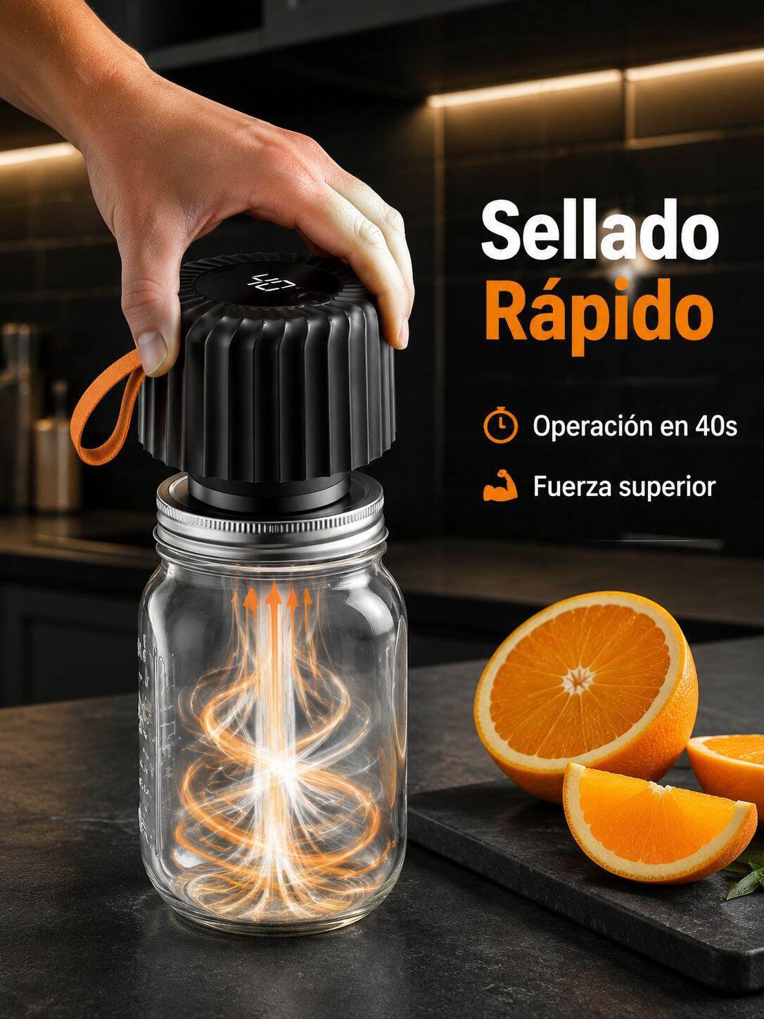 Selladora de alimentos eléctrica con bolsas de vacío