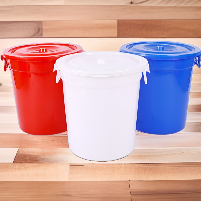 쌀통 대형 화이트 통