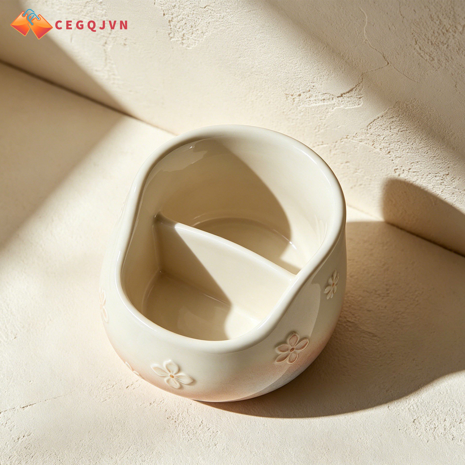 Elegant ceramic storage box for home organization