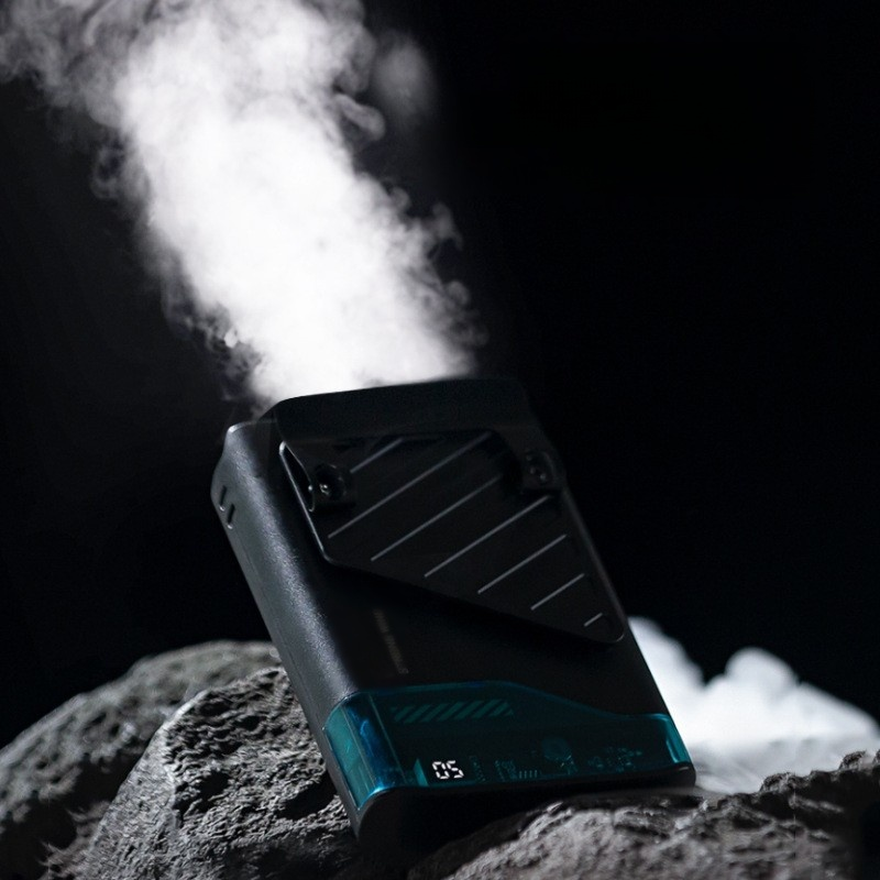 Mini ventilador de refrigeración de alta velocidad para la cintura, diseño cómodo y portátil 