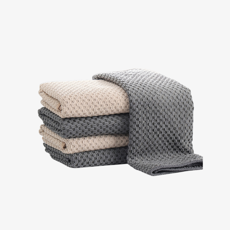 두꺼운 흡수 주방 행주 바이져 기름 흡수 식탁보 두꺼운 세척이 용이하고 털이 빠지지 않는 주방 행주