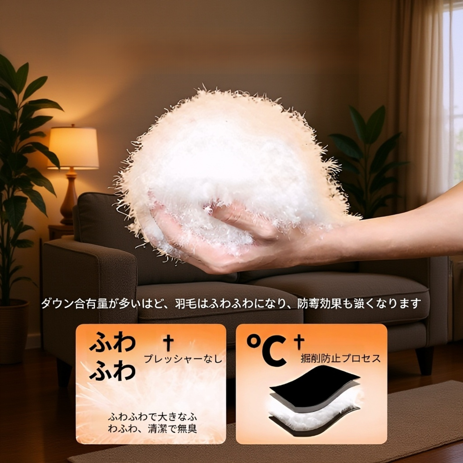 防風仕様の作業パンツアウトドア利用シーン