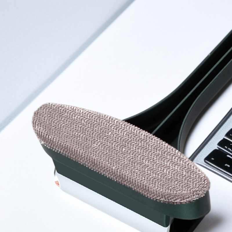 家庭用両面ブラシ 窓拭き 取り外しなし 両面掻き出し 掃除用具 スクリーンブラシ 高層ガラスクリーニングブラシ