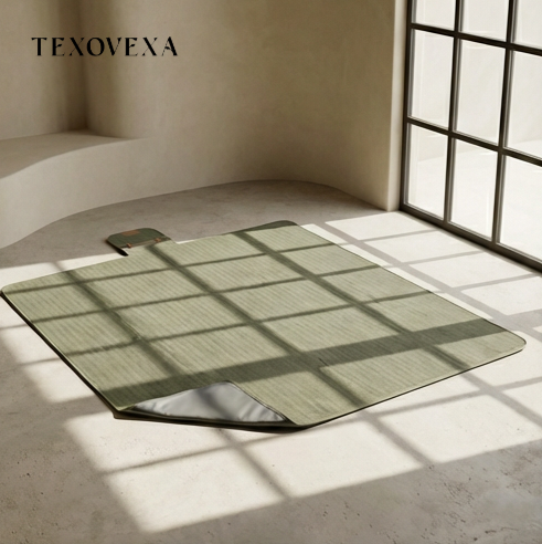 ผ้าห่มปิกนิกกันความชื้นพับได้สำหรับกลางแจ้ง