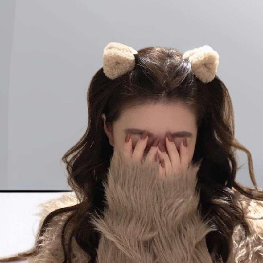 毛茸茸耳朵小抓夾