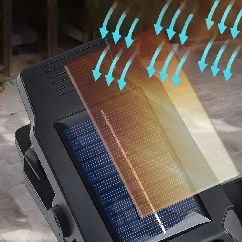 Outdoor waterproof solar sensor clip light