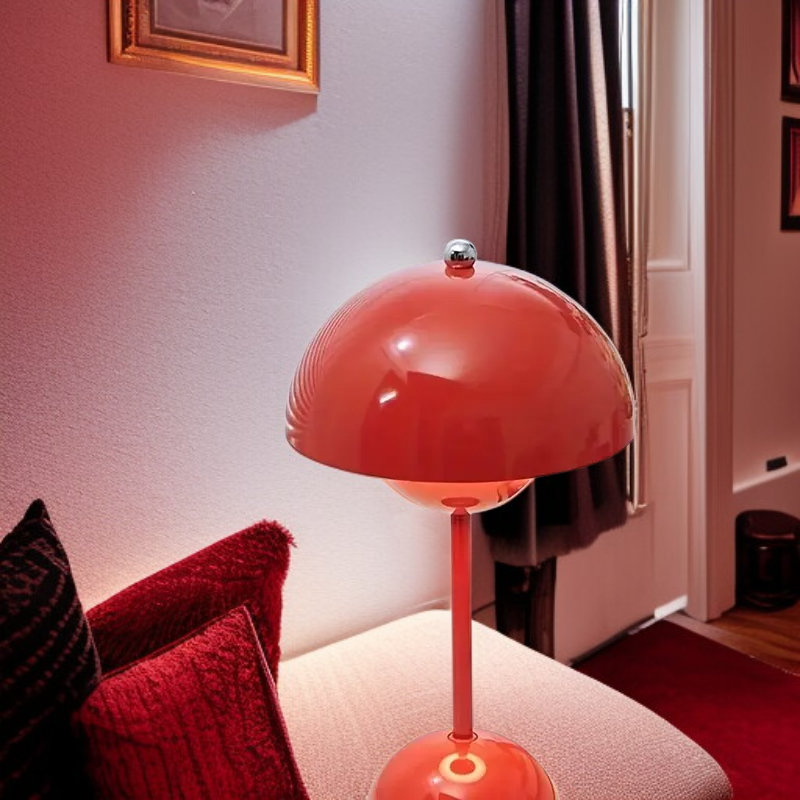 北欧風キノコ型ベッドサイドランプ 雰囲気ランプ 結婚部屋・寝室・デスク装飾