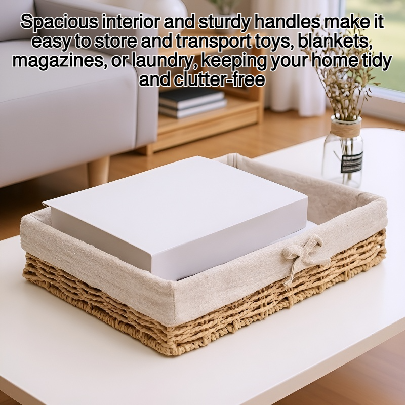 Weaving storage basket