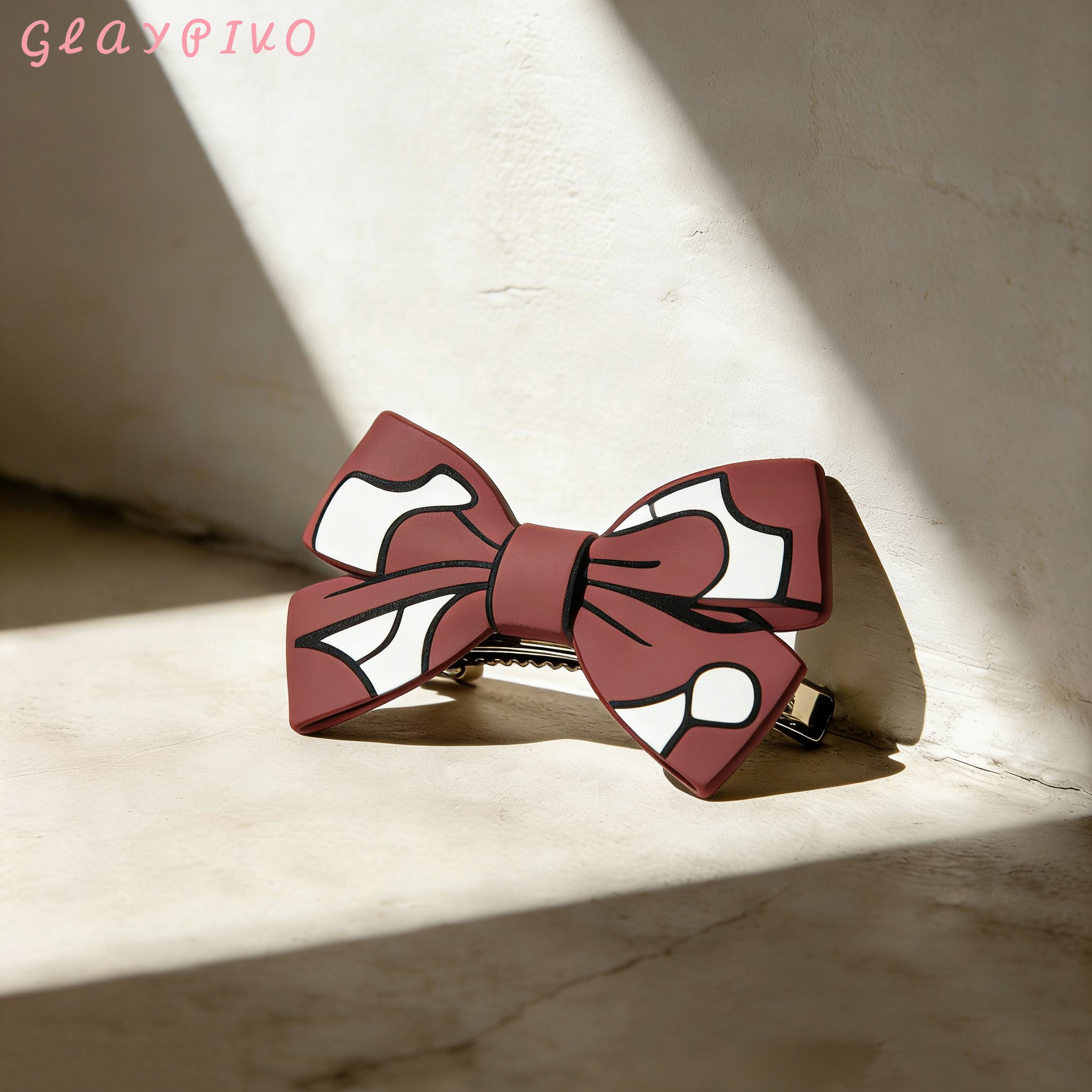 กิ๊บติดผมลายการ์ตูน 3 มิติ สีสันสดใส แพ็ค 5 ชิ้น