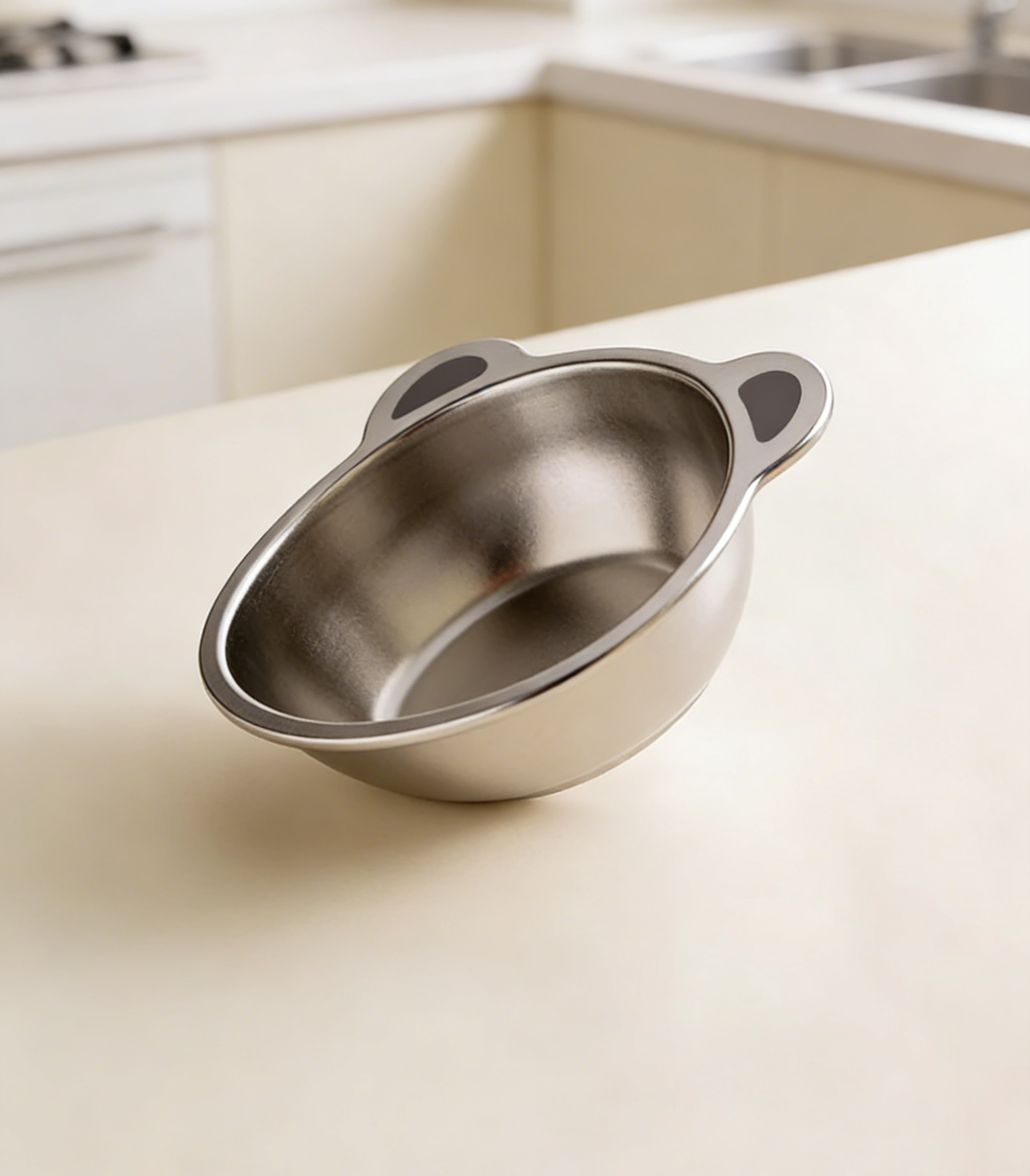 위생적인 어린이용 스테인리스 그릇