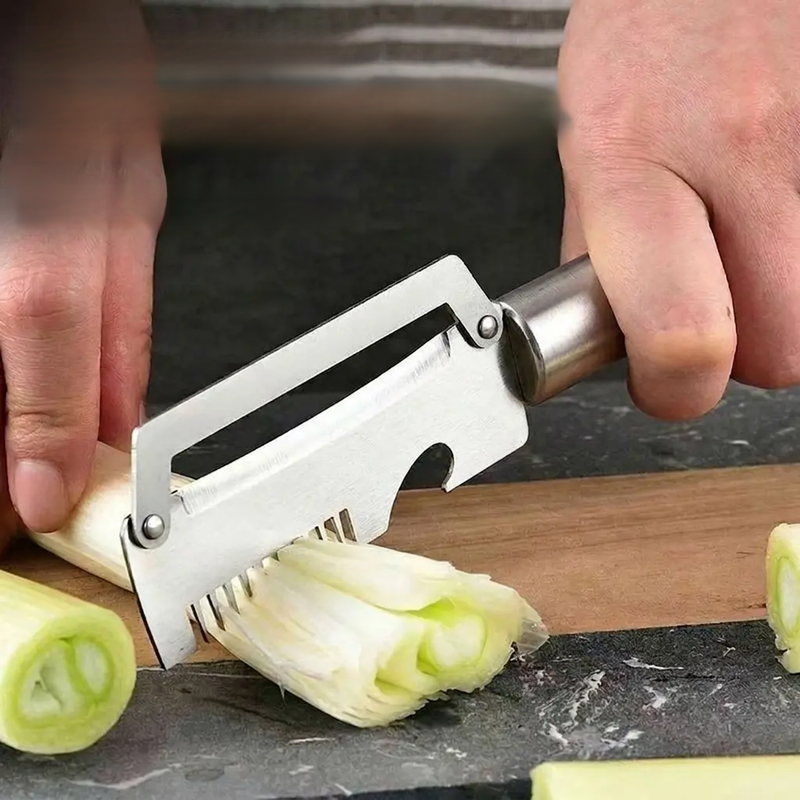 Multi-functional Stainless Steel Handle Peeler