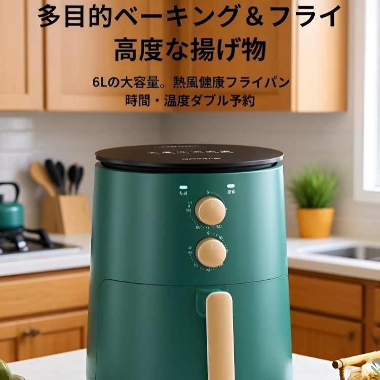  ヘルシー低脂スマートエアフライヤー