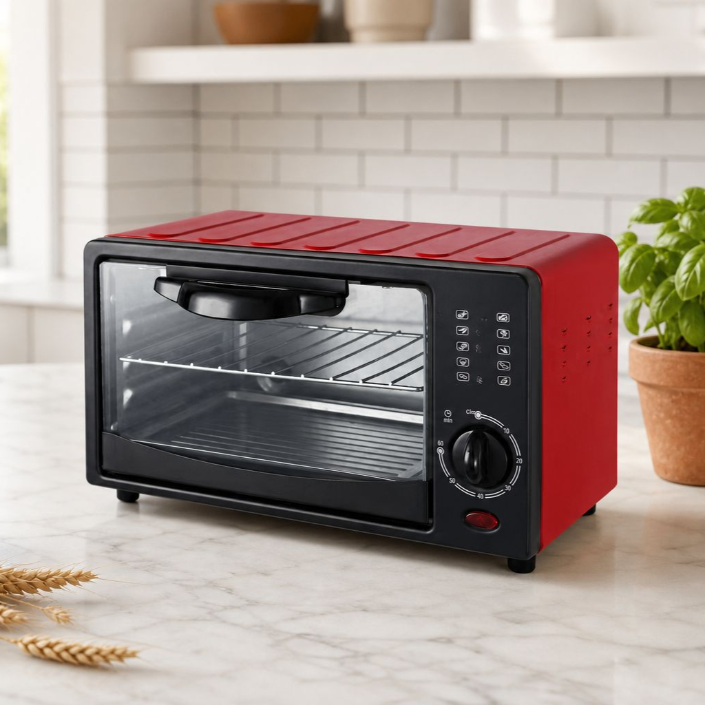 Multifunctional 12L Oven, Nonslip Base, Individual Heating, Cute Appearance