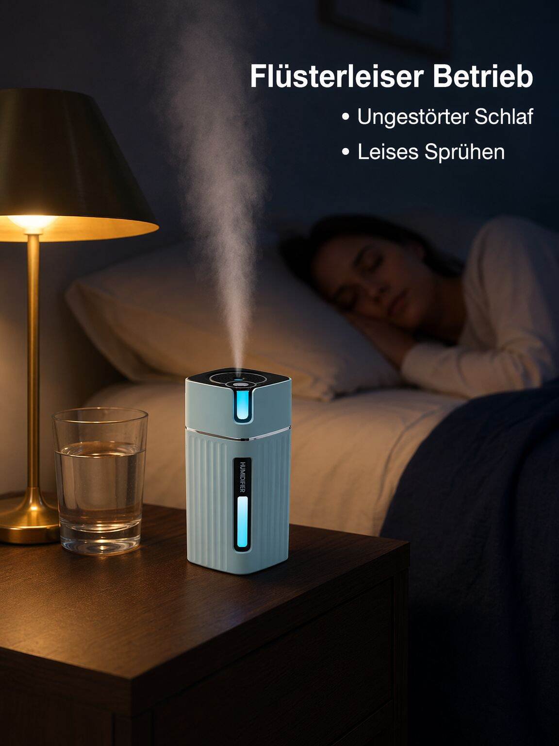 Kleiner leiser Luftbefeuchter