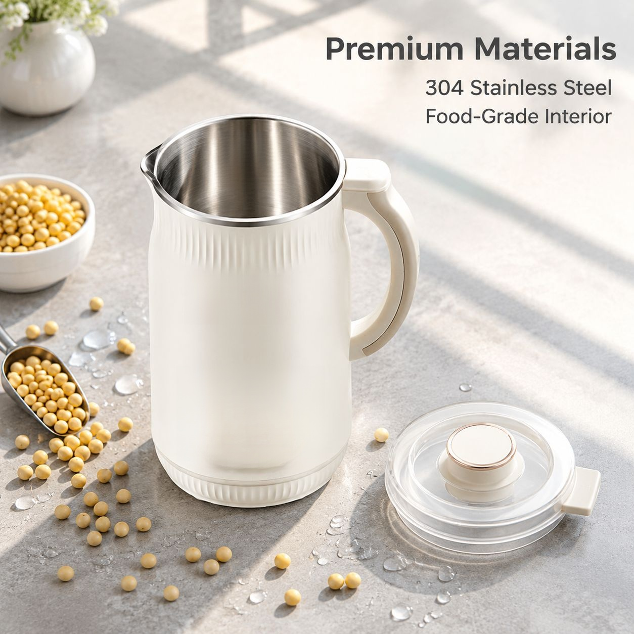 One-Touch No-Boil Soymilk Blender