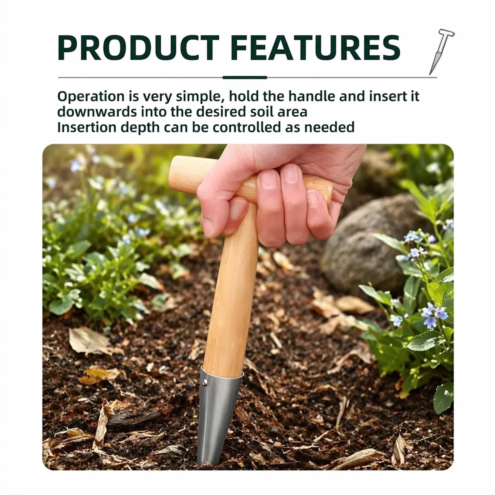 High-quality stainless steel horticulture tool