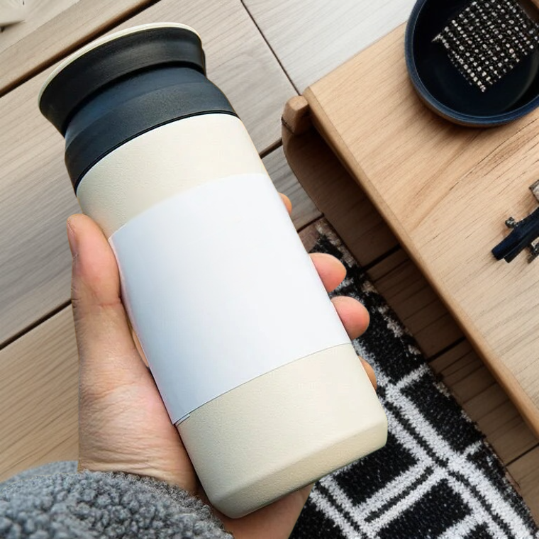 Kubek na wodę ze stali nierdzewnej 304, prosty design