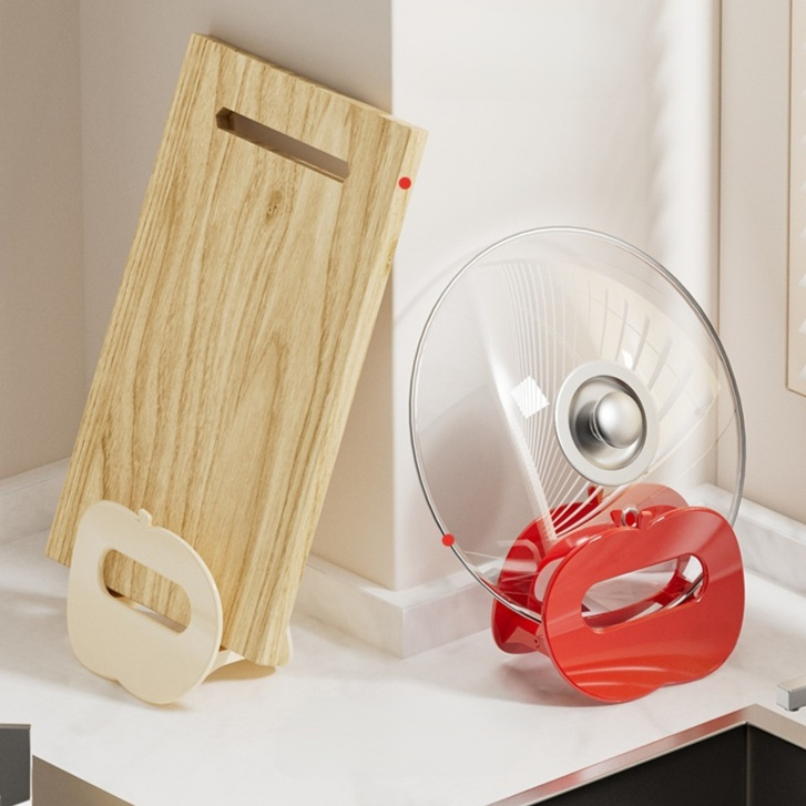 가정용 냄비뚜껑 수납 선반