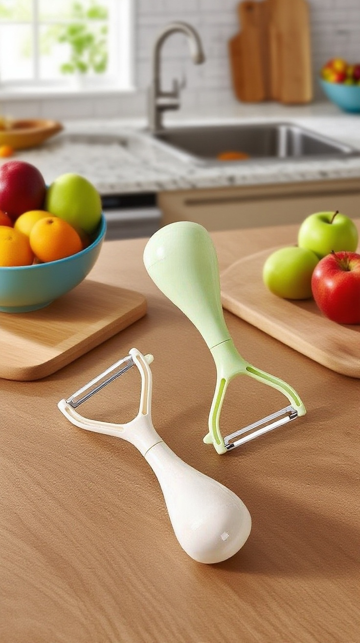 채소 손질에 적합한 텀블러 파링 나이프 사용법