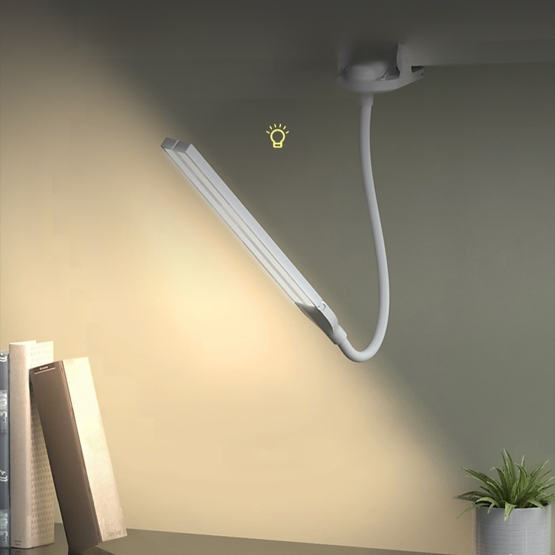 Dobíjecí stolní lampa chránící oči