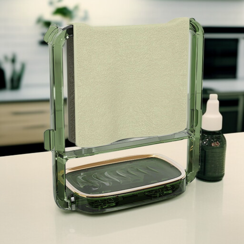 ตะแกรงกรองขยะในอ่างล้างจานพร้อมถุงตาข่ายกรองเศษอาหาร