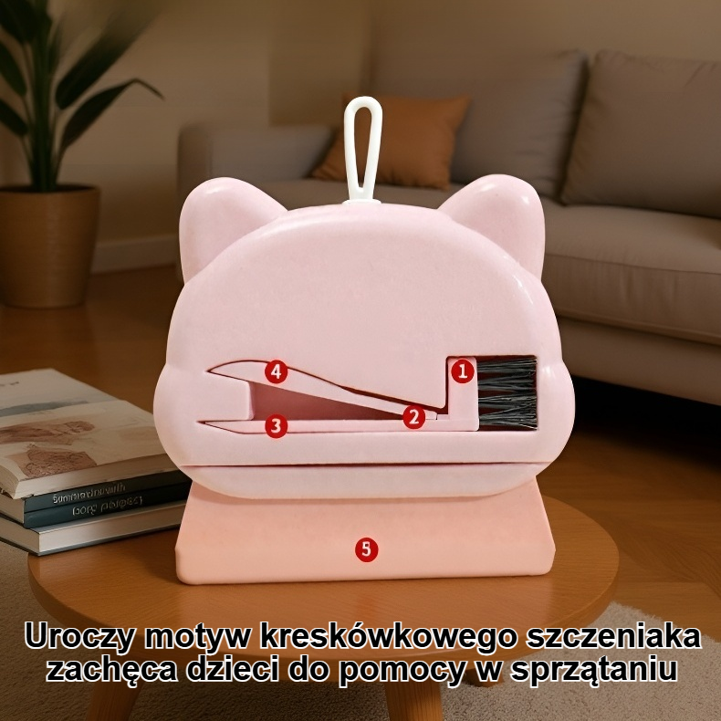 Ściągaczka 5 w 1 z kreskówkowym szczeniakiem