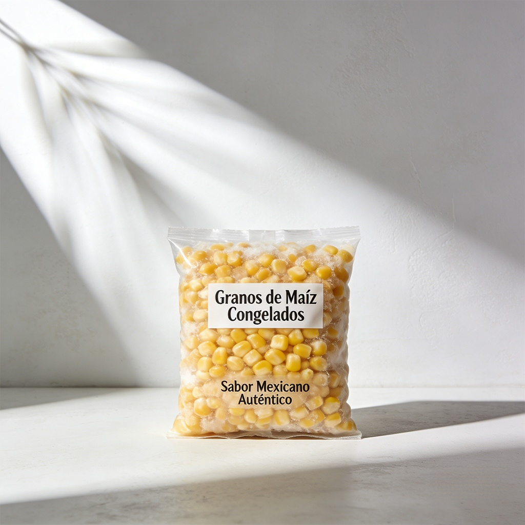 Maíz congelado en bolsas familiares (5 unidades)
