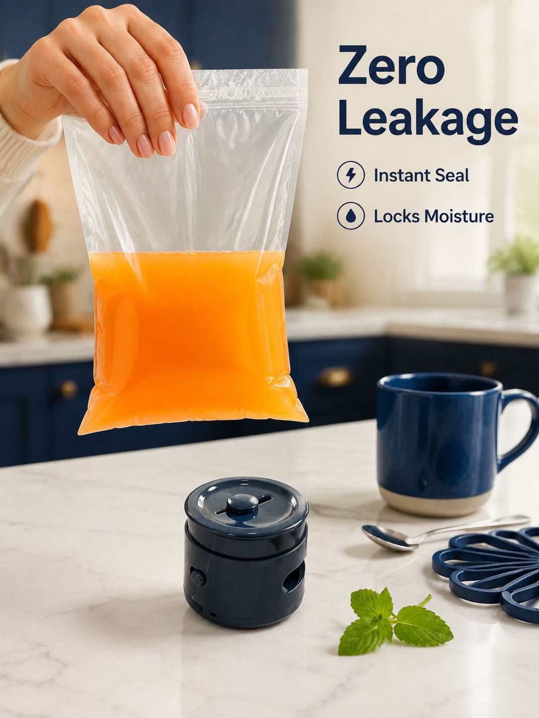 Dual-use Magnetic Mini Sealer