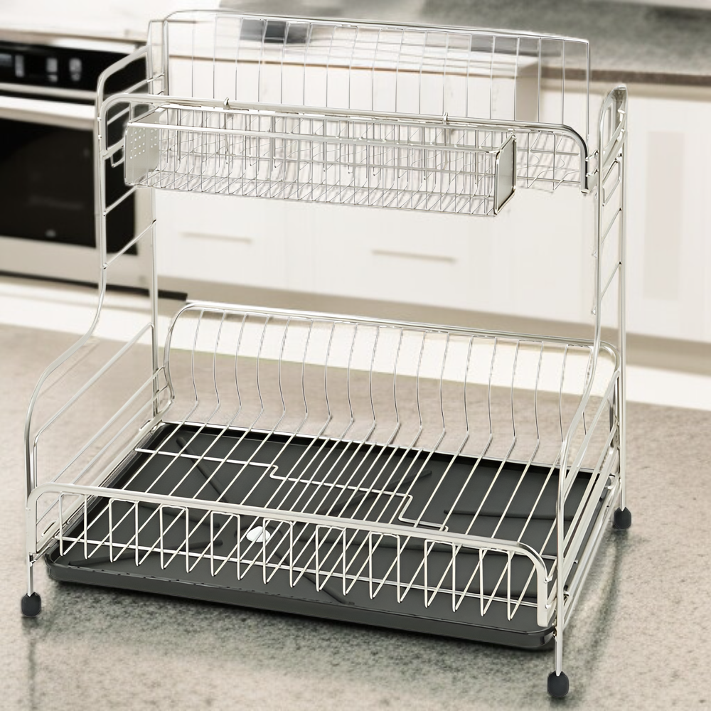 다층 그릇 선반