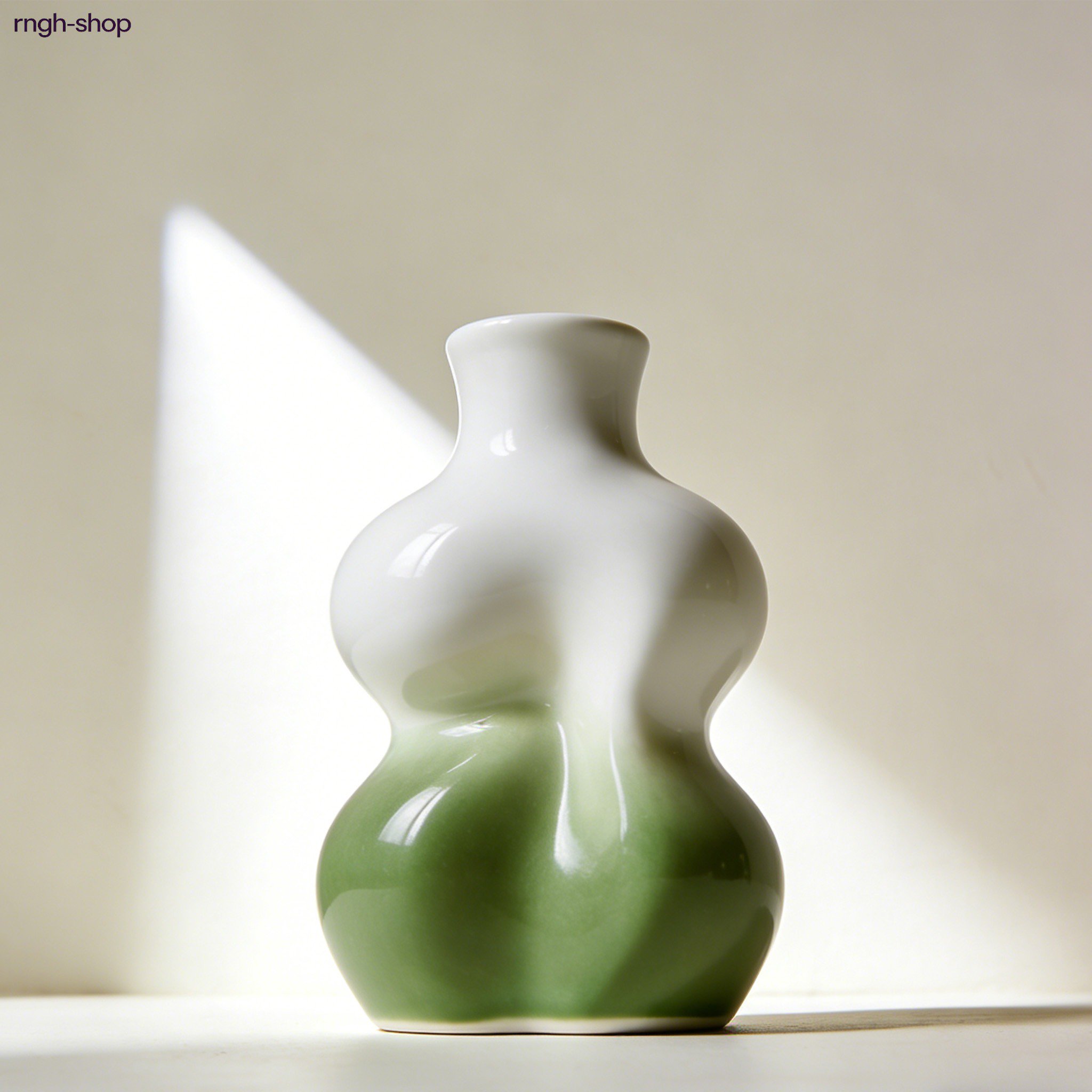 심플한 세라믹 미니 화병 (3개)