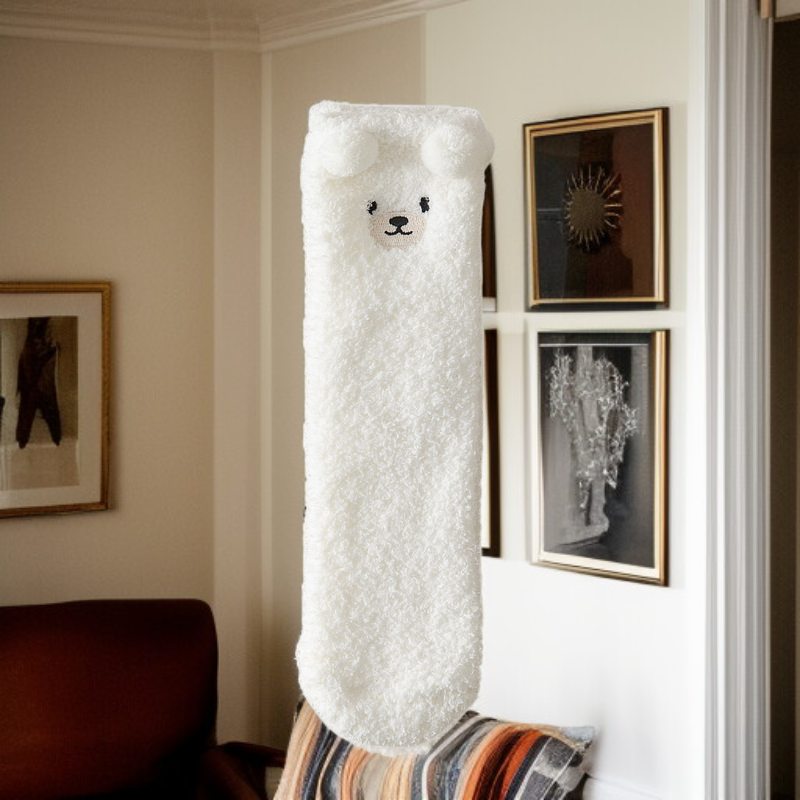 포근한 산호 양말