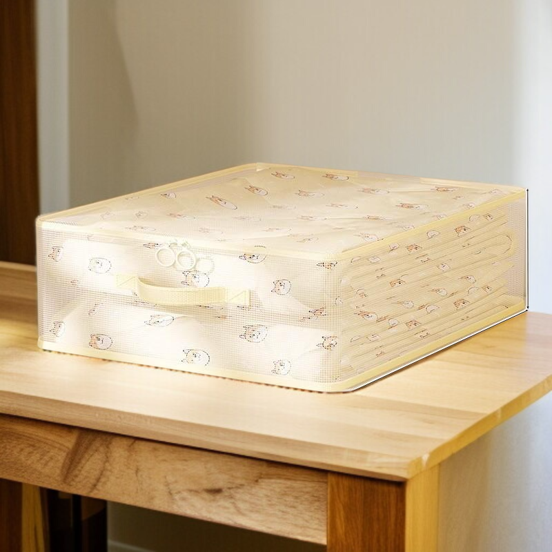 衣類をすっきり整理する収納袋使用例