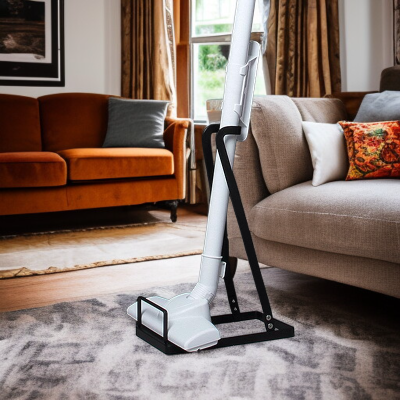 直立式落地吸塵器收納架