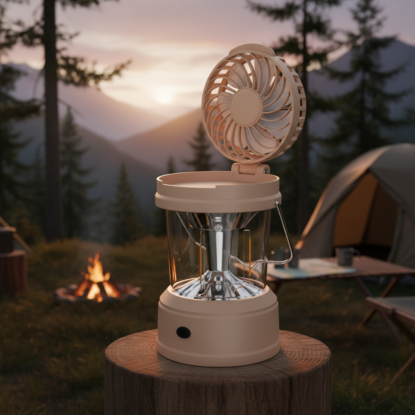 Leichte und tragbare Zeltlampe mit starker Lichtleistung