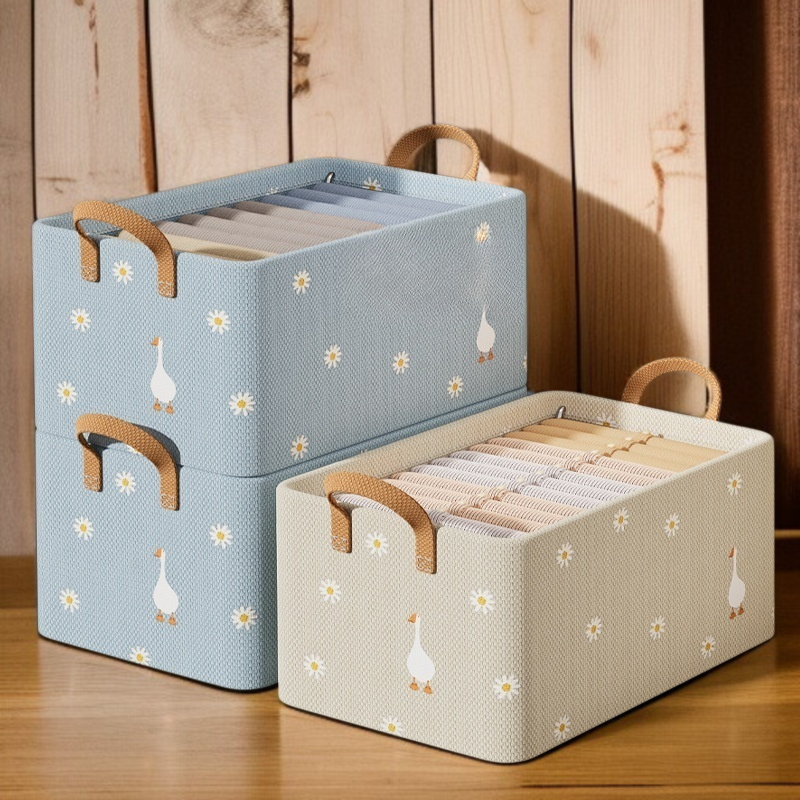 패브릭 접이식 수납함 옷장 의류 수납함 서랍형 수납함