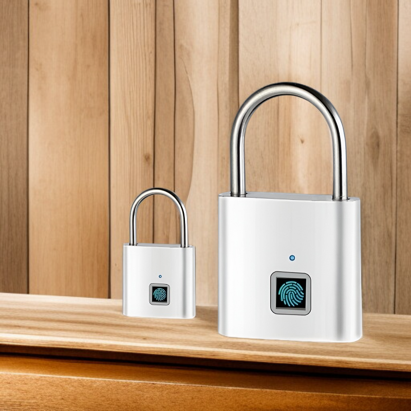 Tecnología avanzada en candado de huella dactilar