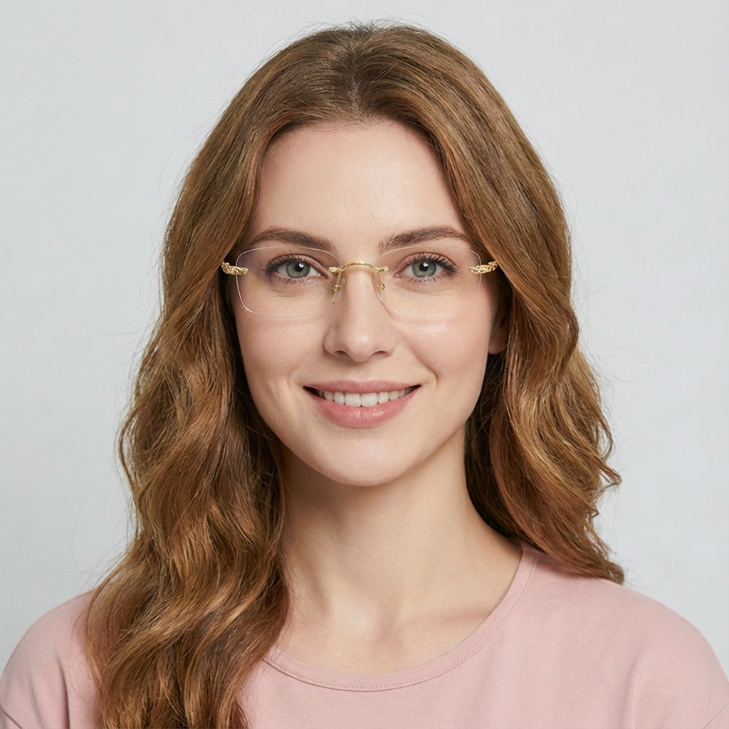 Photochromic Ultra-Light Frameless Reading Glasses