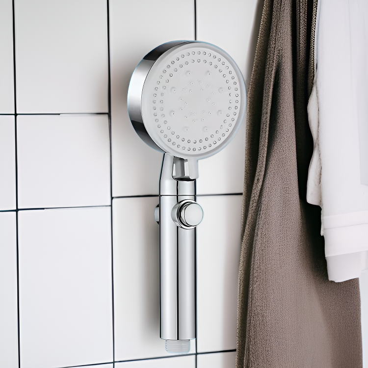 バスルームシャワー 5段階調整ヘッド 超強加圧シャワー