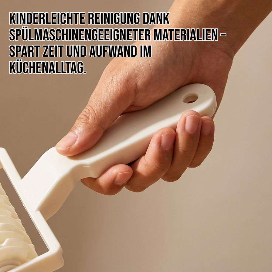 Rollenschneider für Pizza und Teig in der Küche