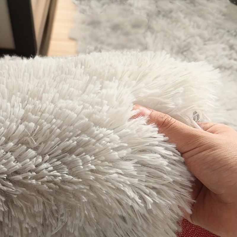 ウルトラソフト プラッシュ 円形ラグ