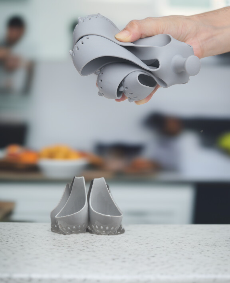 หม้อต้มไข่ซิลิโคนทนความร้อนดีเยี่ยม