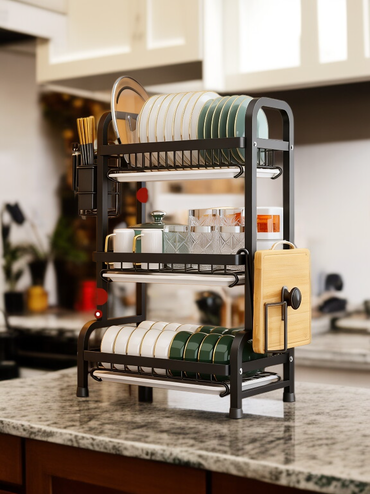 ชั้นวางจานชามดีไซน์ทันสมัย