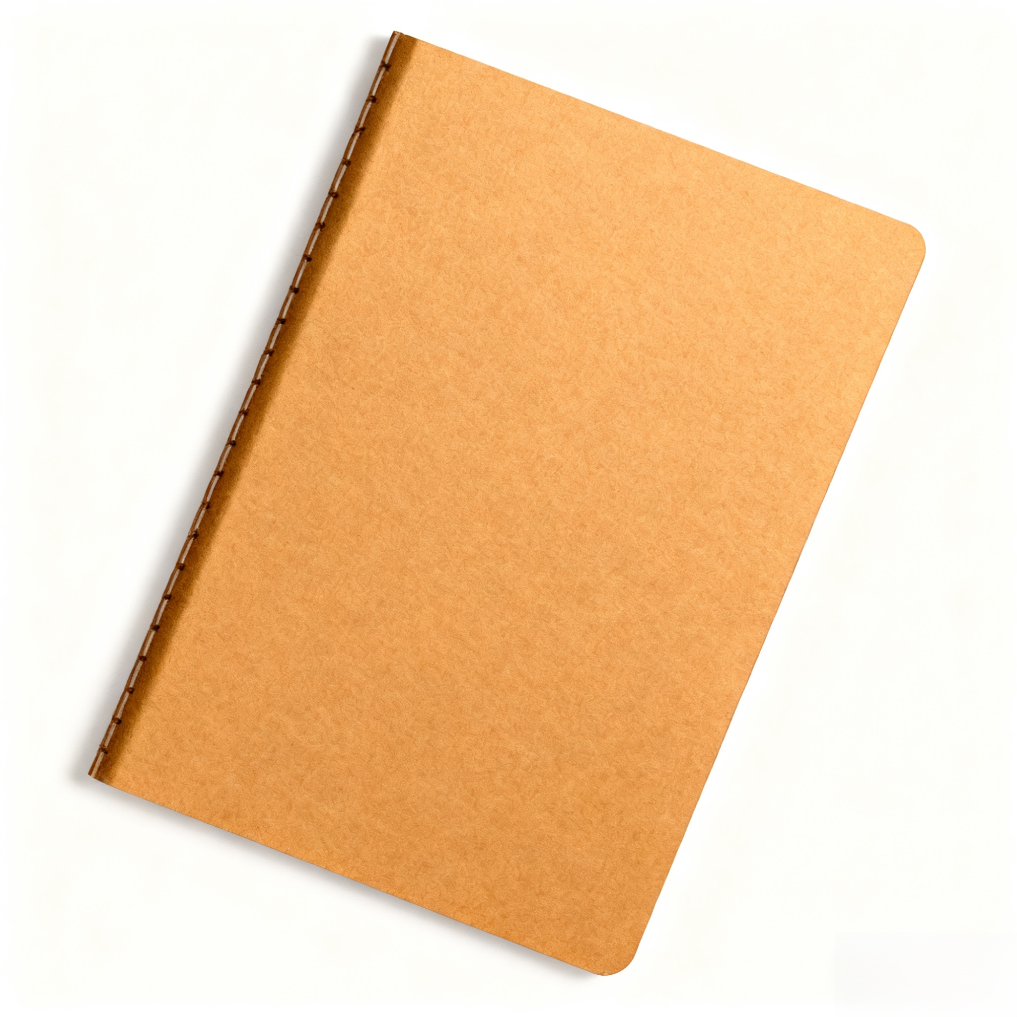 Detalle de la cubierta kraft resistente en cuaderno para estudiantes