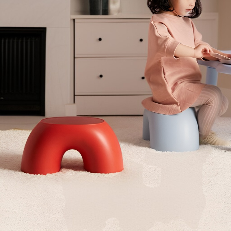 多機能滑り止めマット 子供用履き替えスツール