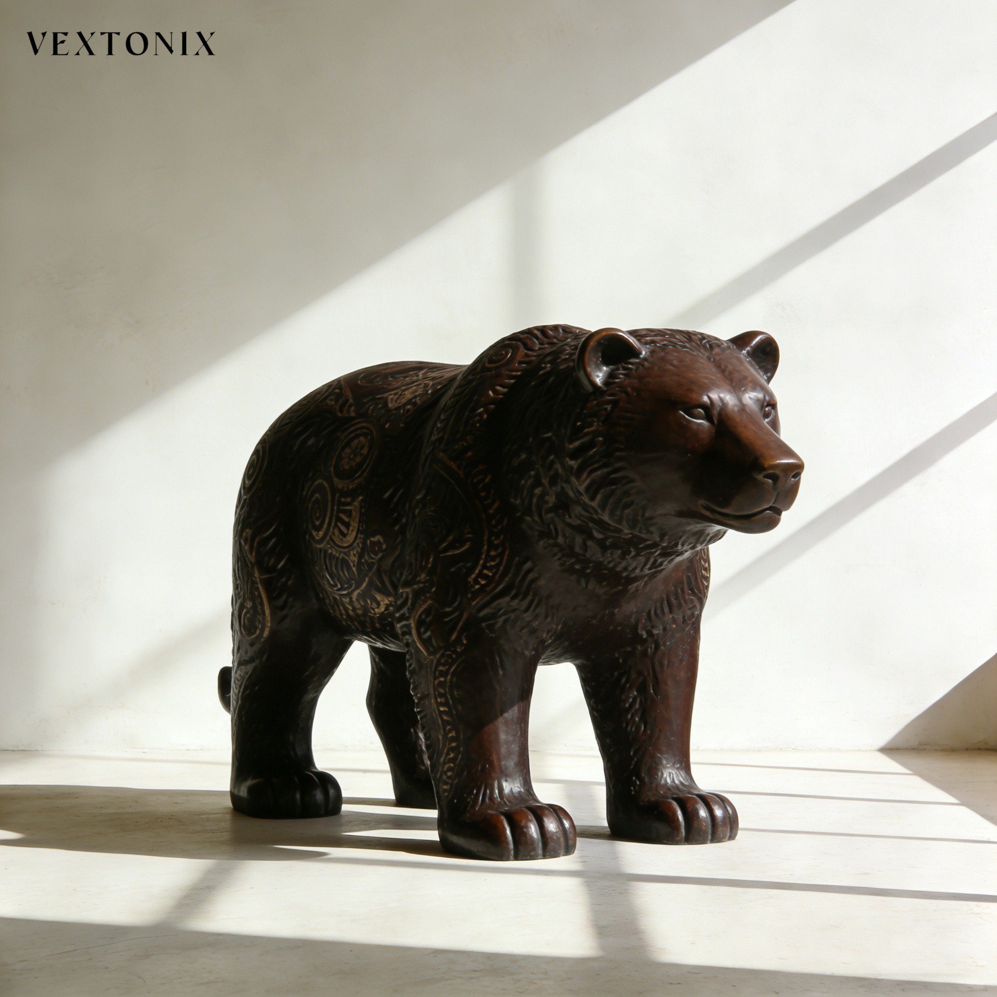 สวนประติมากรรมรูปสัตว์ตกแต่งสวน